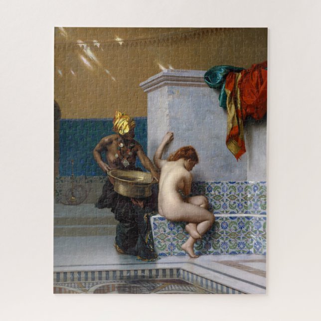 Puzzle Bain maure | Jean-Léon Gérôme | (Vertical)
