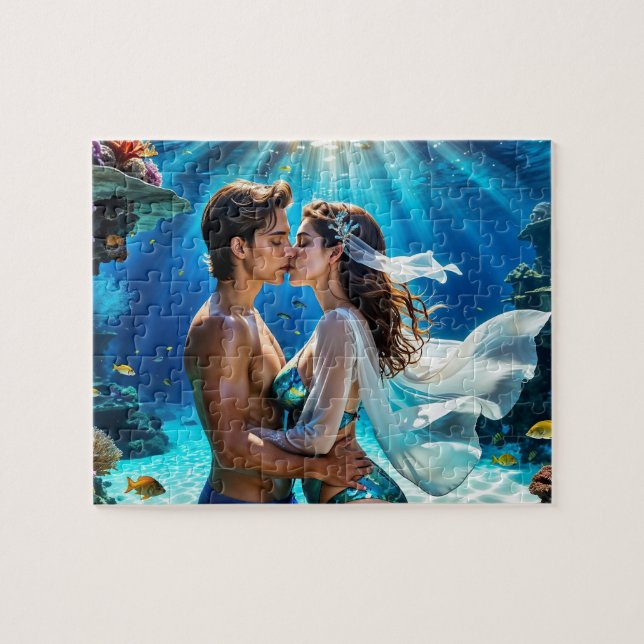 Puzzle Baiser des amants sous-marins (Horizontal)