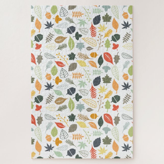 Puzzle - Baisse des Feuilles (Vertical)