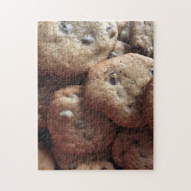 Puzzle Baker de Cookies au Chocolat Faits Maison Cuisson (Vertical)