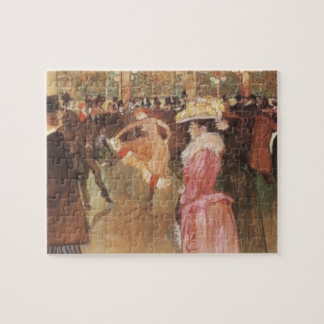 Puzzle Bal au cabaret by Toulouse Lautrec (Horizontal)