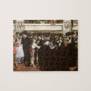 Puzzle Bal masqué à l'Opéra par Édouard Manet