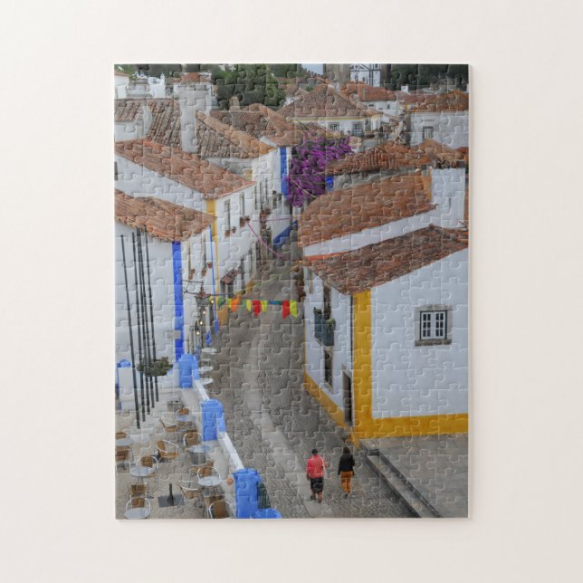 Puzzle Balade à travers Obidos, Portugal (Vertical)