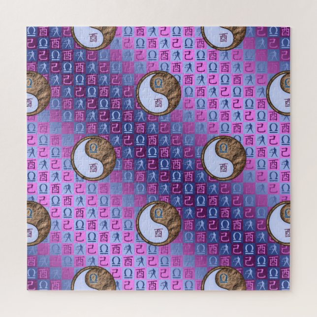 Puzzle Balance & Coq de Terre (Vertical)