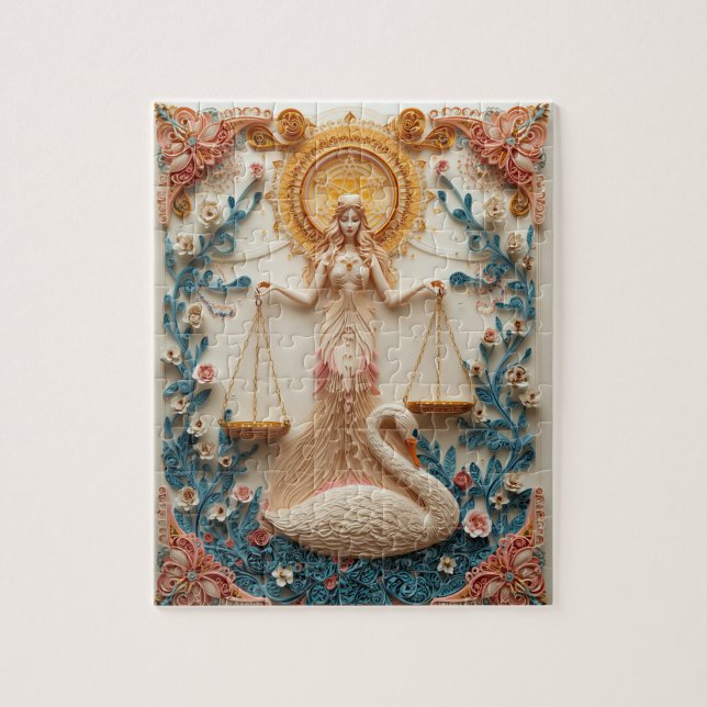 Puzzle Balance de la Balance - Piquage de papier (Vertical)