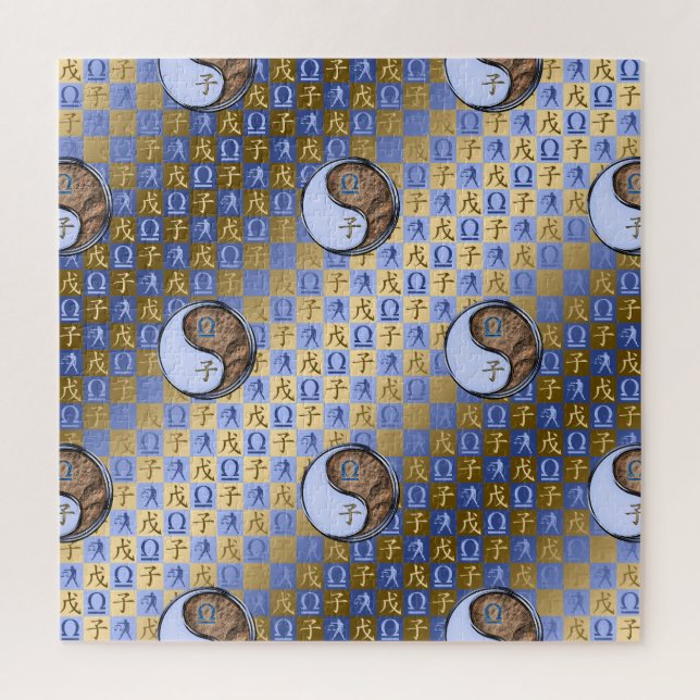 Puzzle Balance & Rat de Terre (Vertical)