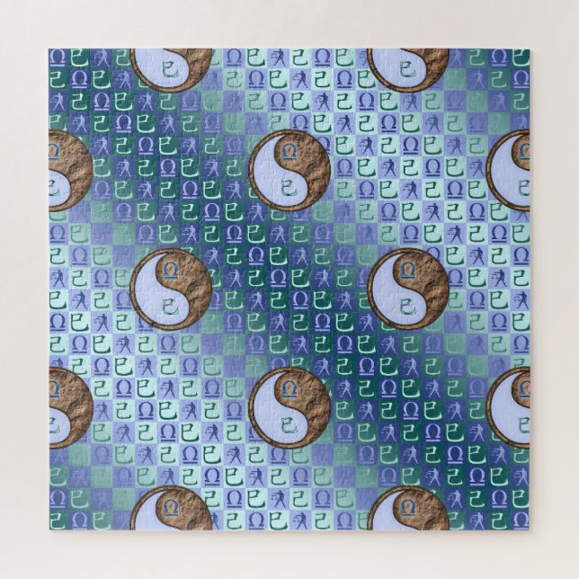Puzzle Balance & Serpent de Terre (Vertical)