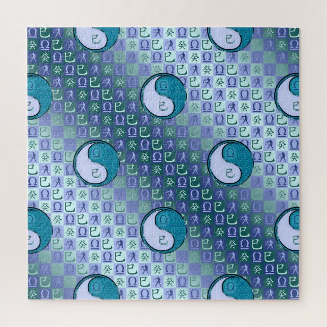 Puzzle Balance & Serpent d'eau (Vertical)