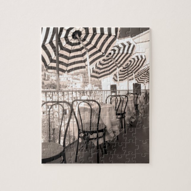 Puzzle Balcon restaurant pittoresque, Italie (Vertical)