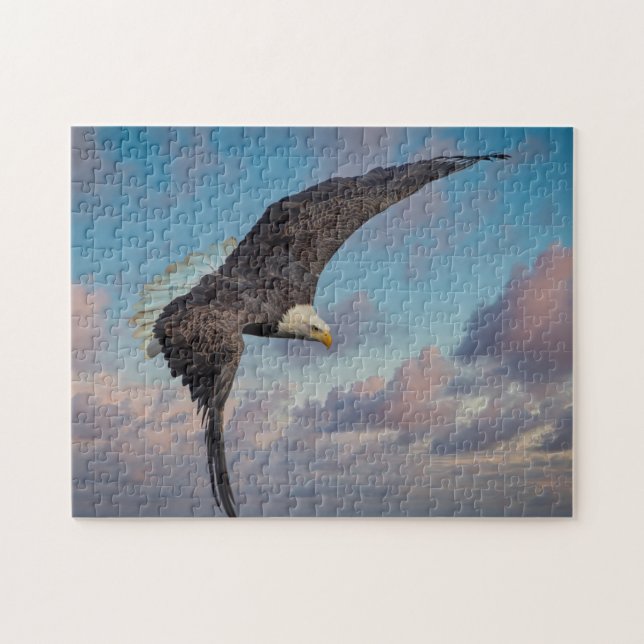 Puzzle Bald Eagle au barrage Conowingo (Horizontal)