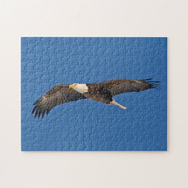 Puzzle Bald Eagle Sky High (Horizontal)