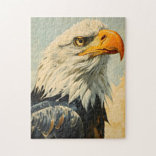 Puzzle Bald Eagle Vintage