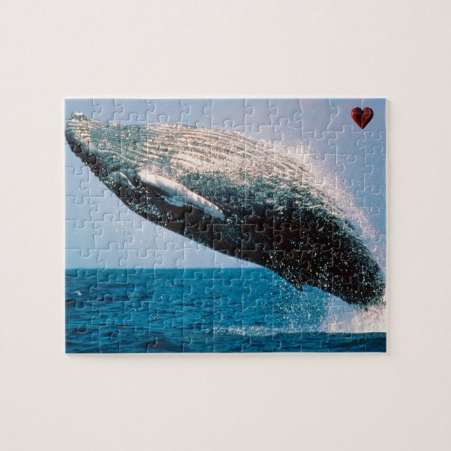 Puzzle Baleine à bosse Alaska (Horizontal)