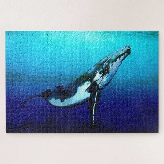 Puzzle Baleine de bosse (Horizontal)