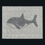 Puzzle Baleine tueuse marine<br><div class="desc">"La baleine d'un conte" de Chariklia Zarris. Il y a un orque sur un arrière - plan marin.</div>