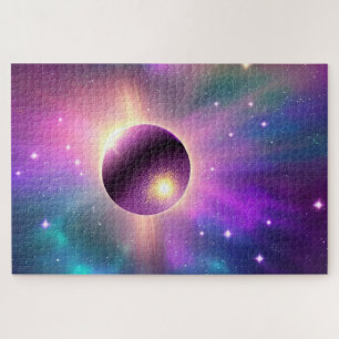 Puzzle Balle Cosmic Parfait Purple Science-Fiction Sphère