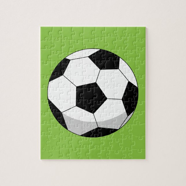 Puzzle Balle de soccer en dessin (Vertical)