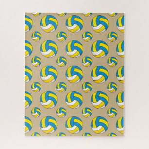 Puzzle Balle de volley-ball en dessin