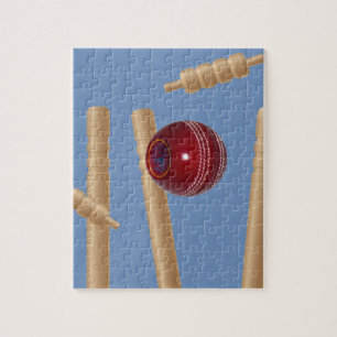 Puzzle Balle Et Pompes De Cricket,