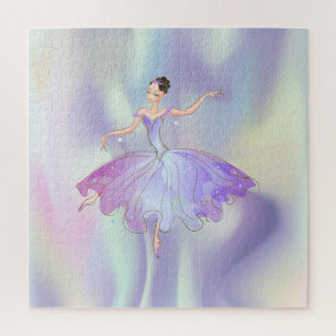 Puzzle Ballerine Abstraite Ombrée Tendance