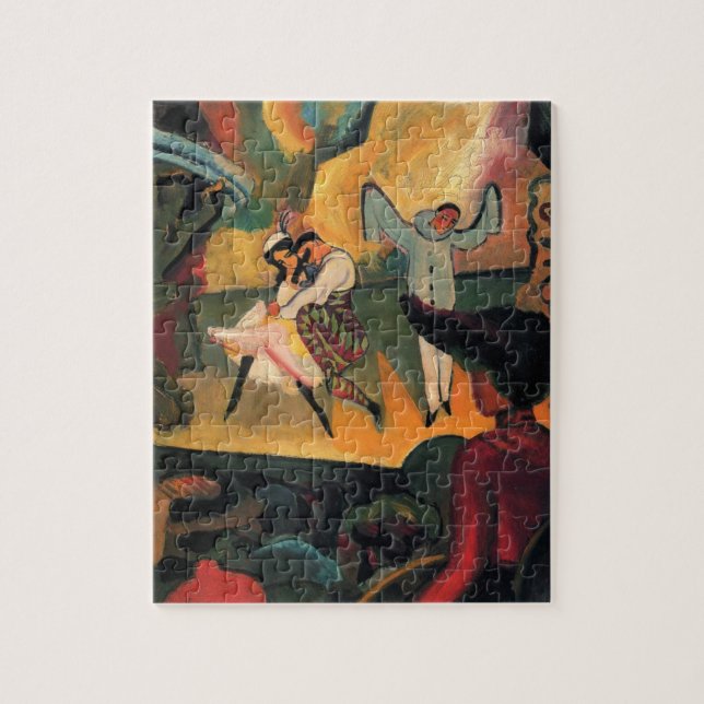 Puzzle Ballets Russes, Ballet russe par August Macke (Vertical)