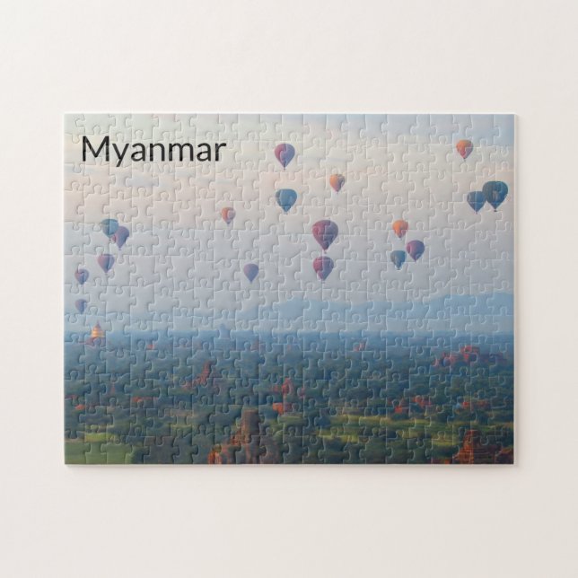 Puzzle Ballons sur Bagan (Horizontal)
