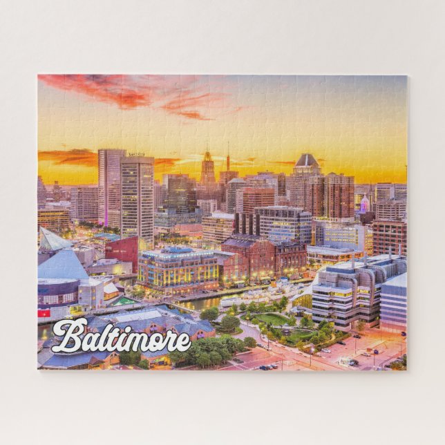 Puzzle Baltimore, Maryland, États-Unis (Horizontal)
