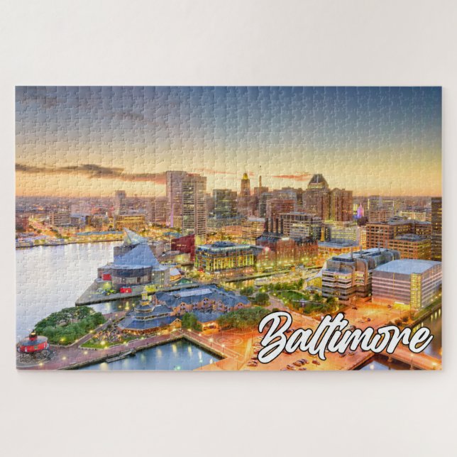Puzzle Baltimore, Maryland, États-Unis (Horizontal)
