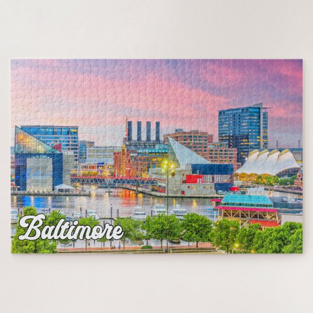 Puzzle Baltimore, Maryland, États-Unis (Horizontal)
