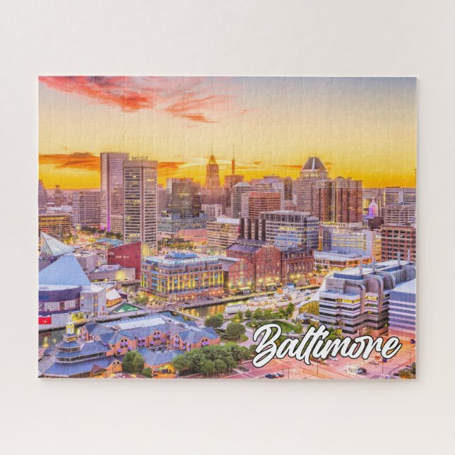 Puzzle Baltimore, Maryland, États-Unis (Horizontal)