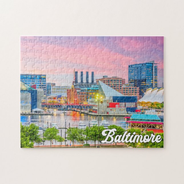 Puzzle Baltimore, Maryland, États-Unis (Horizontal)