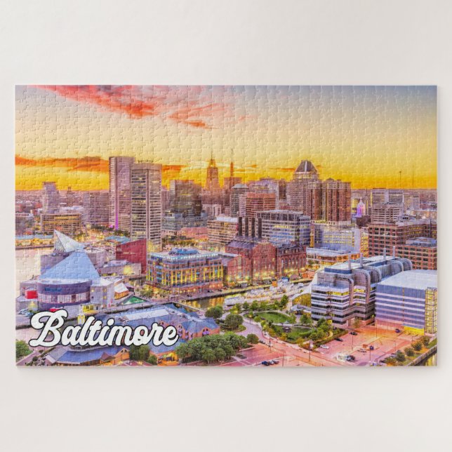 Puzzle Baltimore, Maryland, États-Unis (Horizontal)