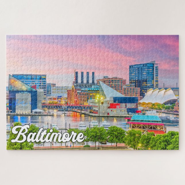 Puzzle Baltimore, Maryland, États-Unis (Horizontal)