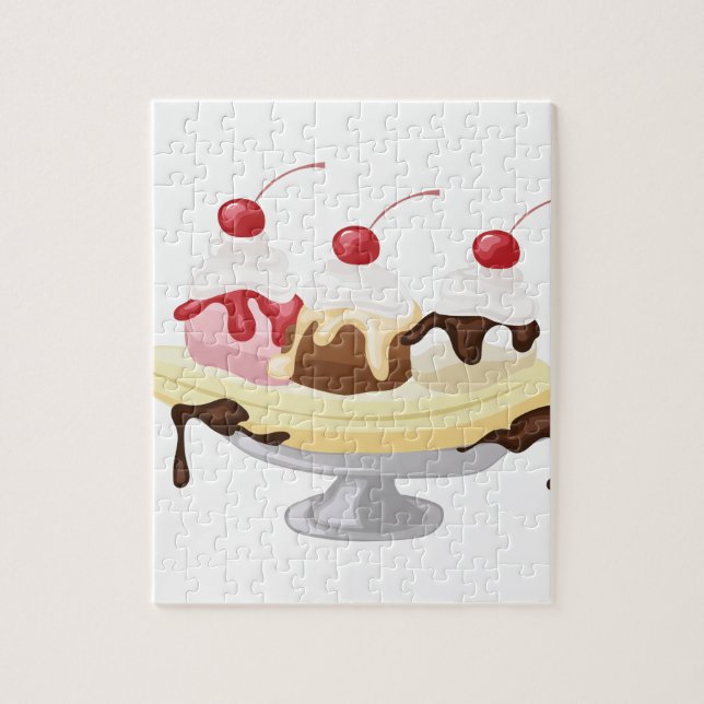 Puzzle Banana split (Vertical)