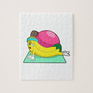 Puzzle Banane à Yoga Fitness