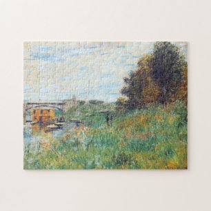 Puzzle Bancs de Seine au pont Argenteuil Monet Beaux-Arts