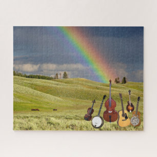 PUZZLE BANDE DE BLUEGRASS DE 5 MORCEAUX
