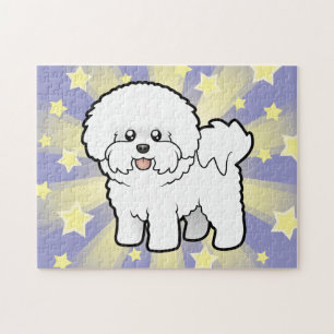 Puzzle Bande dessinée Bichon Frise
