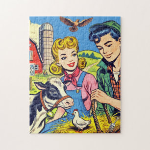 Puzzle Bande dessinée de la ferme