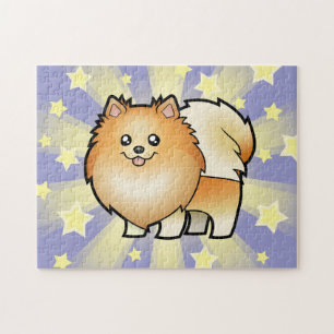 Puzzle Bande dessinée Pomeranian