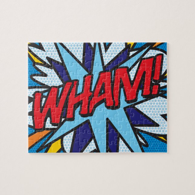 Puzzle Bande dessinée Pop Art WHAM (Horizontal)