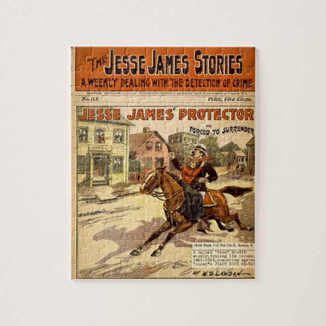 Puzzle Bande dessinée proscrite par James de voleur de (Vertical)