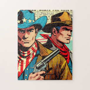 Puzzle Bande dessinée vintage