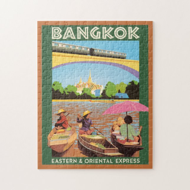 Puzzle Bangkok Thaïlande 11x14  (Vertical)