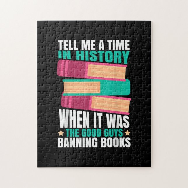 Puzzle Banned Books Quote (Vertical)