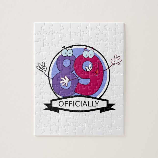 Puzzle Bannière d'anniversaire officielle 89 (Vertical)