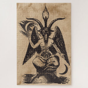 puzzle baphomet