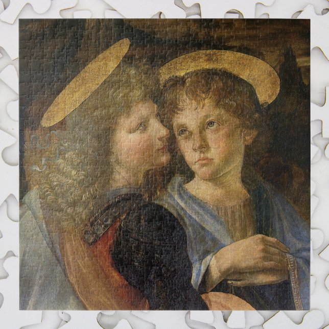 Puzzle Baptême du Christ Anges par Léonard de Vinci (Créateur téléchargé)