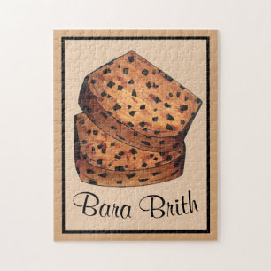 Puzzle Bara Brith Wales Gallois Pain Fruit Baking