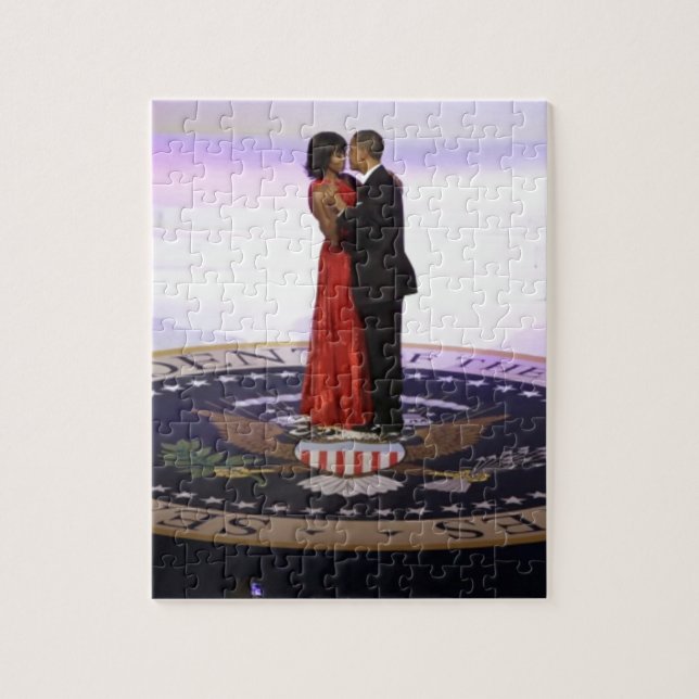 Puzzle Barack et Michelle Obama (Vertical)